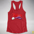 Believe Genderfluid Pride Jingle Bell Racerback Tank - Red